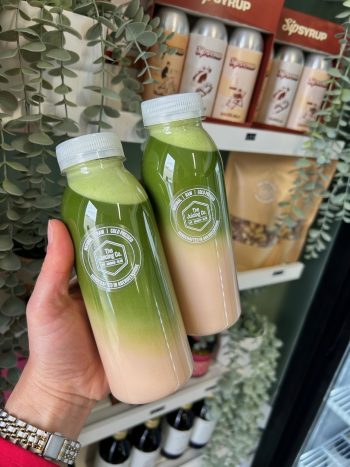 Pumpkin Spice Matcha Latte to-go!